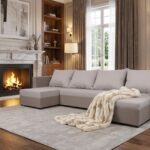 U FORMOS KAMPINĖ SOFA LOVA ELSA