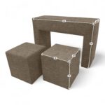 GALDŲ IR DVIEJŲ TAURIŲ, SKIRTŲ STALO ATRAMAI. - Vaizdas 12