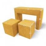 GALDŲ IR DVIEJŲ TAURIŲ, SKIRTŲ STALO ATRAMAI. - Vaizdas 5