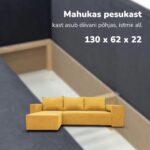 KAMPINĖ SOFA LOVA SU STALU IR STALTIESE ST COMBO - Vaizdas 6