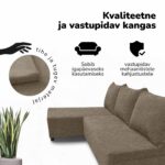 KONVERTUOJAMA SOFA LOVA KONVERTUOJAMA ŠVIESA - Vaizdas 2