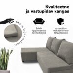 KONVERTUOJAMA SOFA LOVA KONVERTUOJAMA ŠVIESA - Vaizdas 7