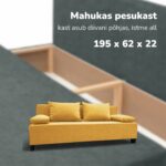 DVIGULĖ IŠSKLEIDŽIAMA SOFA-LOVA X LIGHT - Vaizdas 5