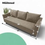 KLASIKINĖ SOFA-LOVA SU PRAUSTUVU X LINE - Vaizdas 9
