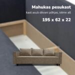 KLASIKINĖ SOFA-LOVA SU PRAUSTUVU X LINE - Vaizdas 11