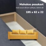 KLASIKINĖ SOFA-LOVA SU PRAUSTUVU X LINE - Vaizdas 5