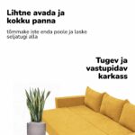 KLASIKINĖ SOFA-LOVA SU PRAUSTUVU X LINE - Vaizdas 6