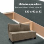 DVIGULĖ IŠSKLEIDŽIAMA SOFA X MINI - Vaizdas 11