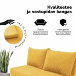 DVIGULĖ IŠSKLEIDŽIAMA SOFA X MINI - Vaizdas 7