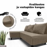KAMPINĖ SOFA LOVA X ST LIGHT - Vaizdas 2