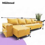 KAMPINĖ SOFA LOVA SU STALIUKU IR STALTIESE X ST COMBO - Vaizdas 4