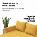 KLASIKINĖ DIDELĖ KAMPINĖ SOFA XL STURIS - Vaizdas 6